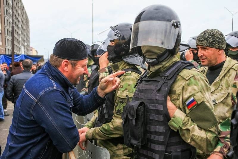 The protests in Ingushetia. Word of the Kremlin or Kadyrov?