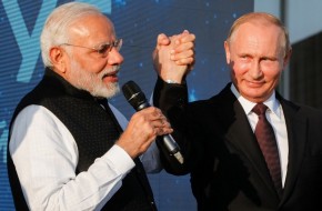 During the prime of India received the highest award of Russia
