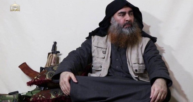 The first of 5 s video IG leader al-Baghdadi published on the Web