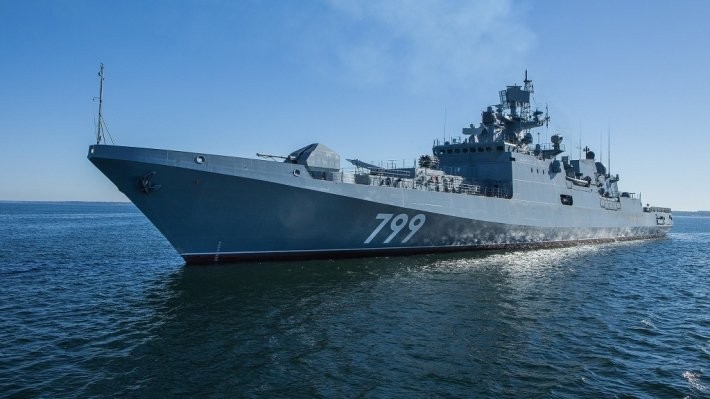 Black Sea Fleet ships have fulfilled combat tasks at the time of the NATO maneuvers in the Black Sea