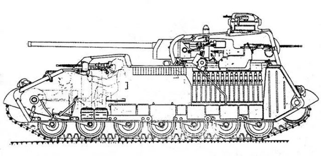 medium tank project A-44 
