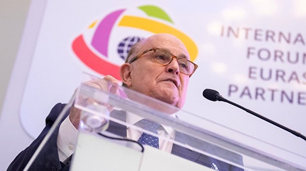 Giuliani has determined the geopolitical position of Ukraine