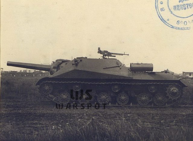 САУ "Объект 704" -  is late changer ISU-152 
