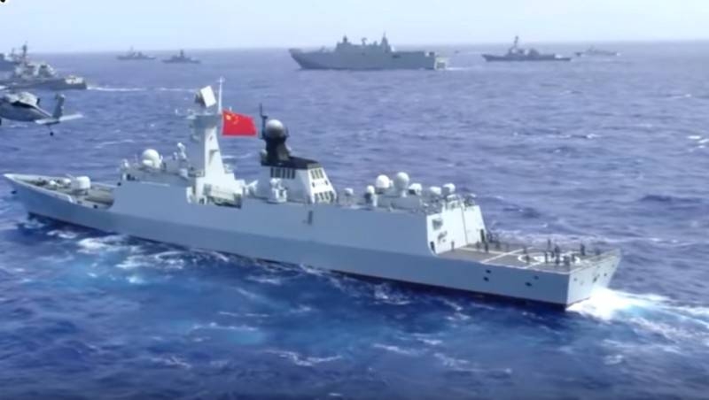 Chinese Navy took the first place in the world in the number of ships