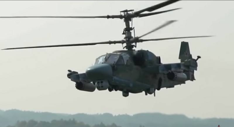 Модернизированный вертолёт Ка-52М создадут к 2022 año
