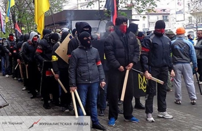 Radicals in Odessa, tried to disrupt the mourning event in memory of the tragedy 2 May 2014 of the year