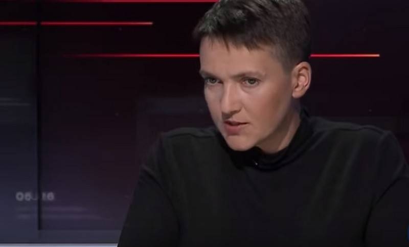 Savchenko accused Poroshenko in the organization explosions at military depots