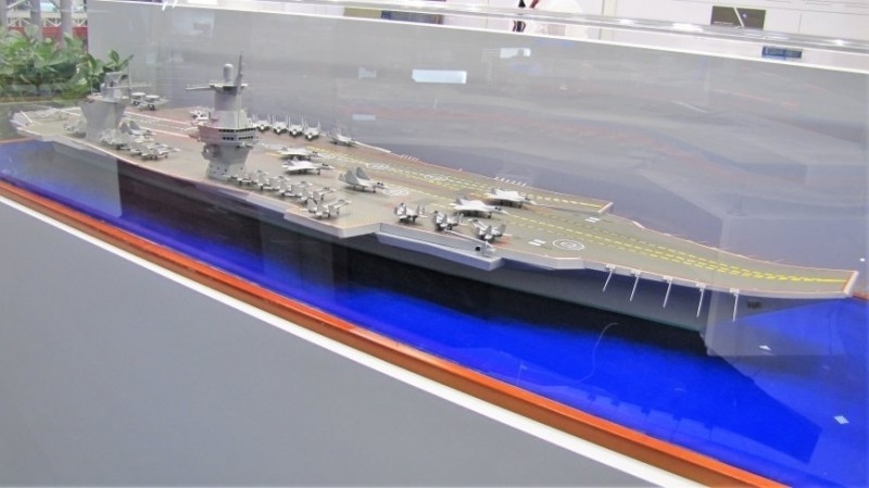 A new nuclear aircraft carrier of the Russian Federation will surpass British and French