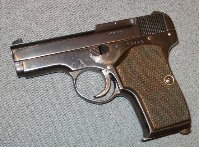Russia's first self-loading pistol 