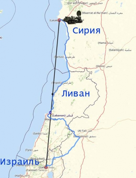 О возможности "Красухи" из Хмеймима "ослепить" Israeli radar