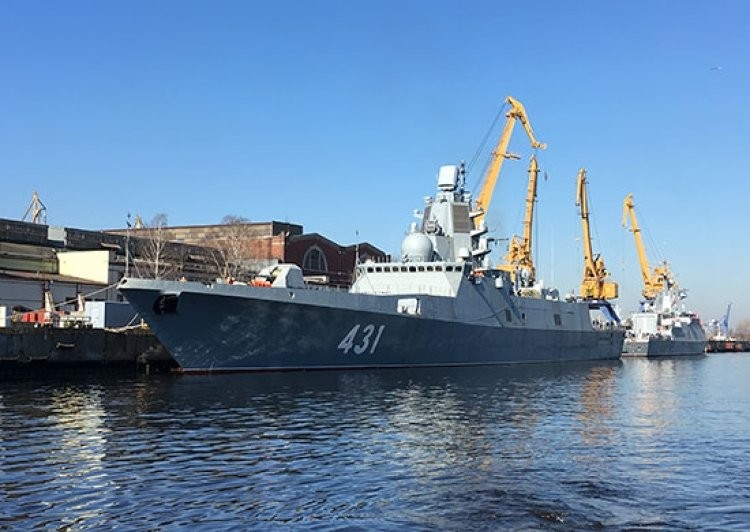 护卫舰 «卡萨托诺夫海军上将» перешёл на новый этап испытаний