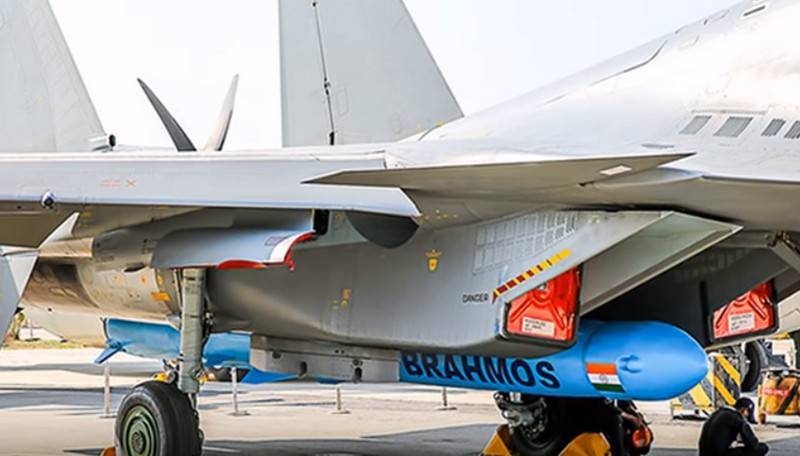 Indian Air Force for the first time struck BRAHMOS-A rocket ground target