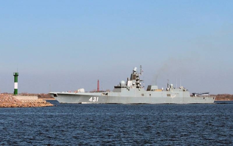 Фрегат "Адмирал Касатонов" It continues to the next stage of sea trials
