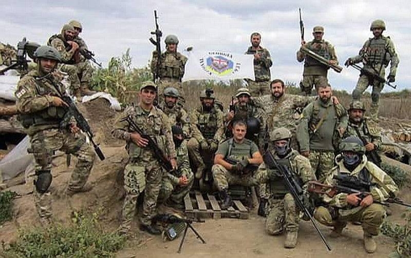 Mercenaires de la "Légion géorgienne"" a reçu un statut juridique en Ukraine