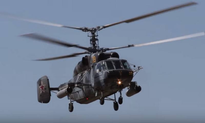 Kamchatka reinforce a squadron of helicopters Ka-29