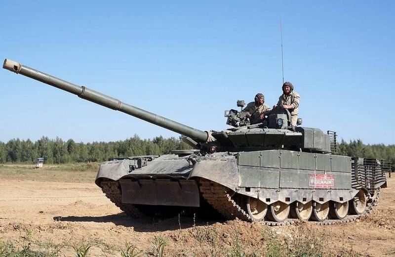 Modernized tanks T-80BVM began to come to the Far East