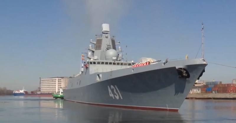 "Адмирал Касатонов" завершил второй этап ходовых испытаний
