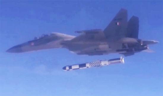 ВВС Индии приняли решение вооружить 40 Су-30МКИ ракетами "BrahMos-A"
