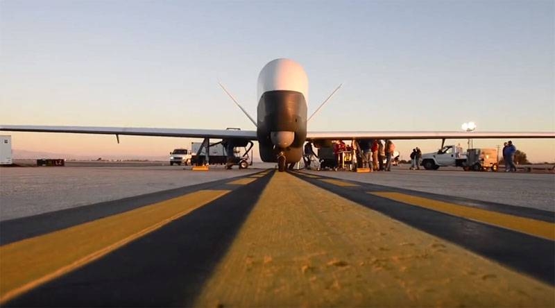 The Pentagon acknowledged UAV MQ-4C Triton loss over Strait of Hormuz