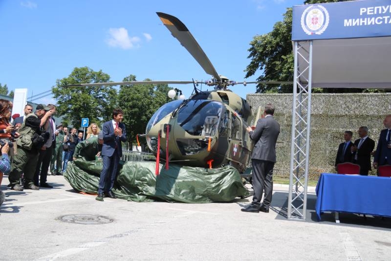 Сербия закупает партию вертолётов Airbus H145M для армии и полиции