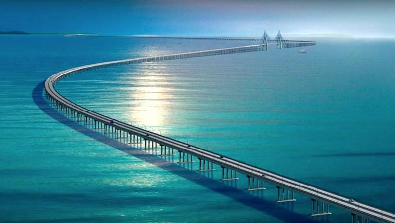 Named the approximate cost of the bridge to Sakhalin