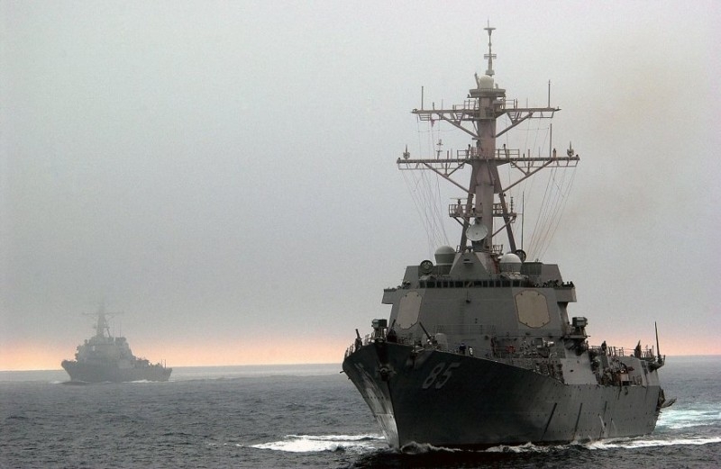 US warship headed for the Black Sea