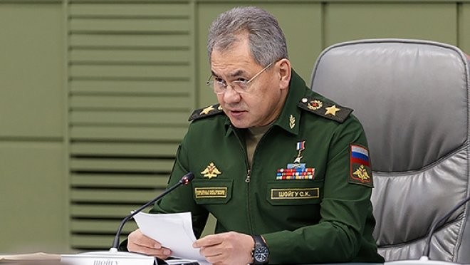 Shoigu reported to Putin about the situation in Severomorsk