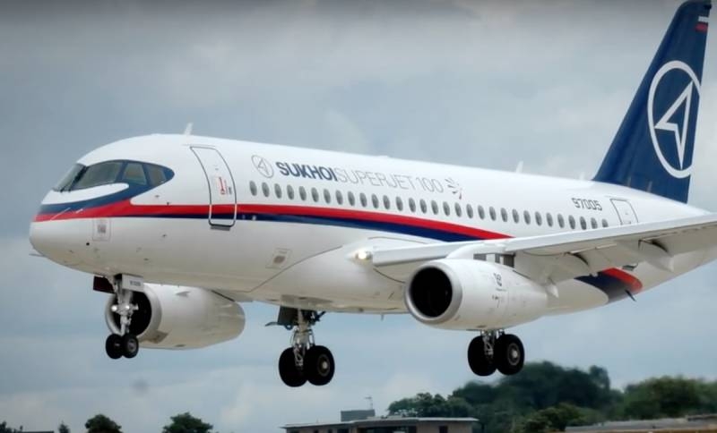 Россия выпустит ещё 200 Sukhoi Superjet 100