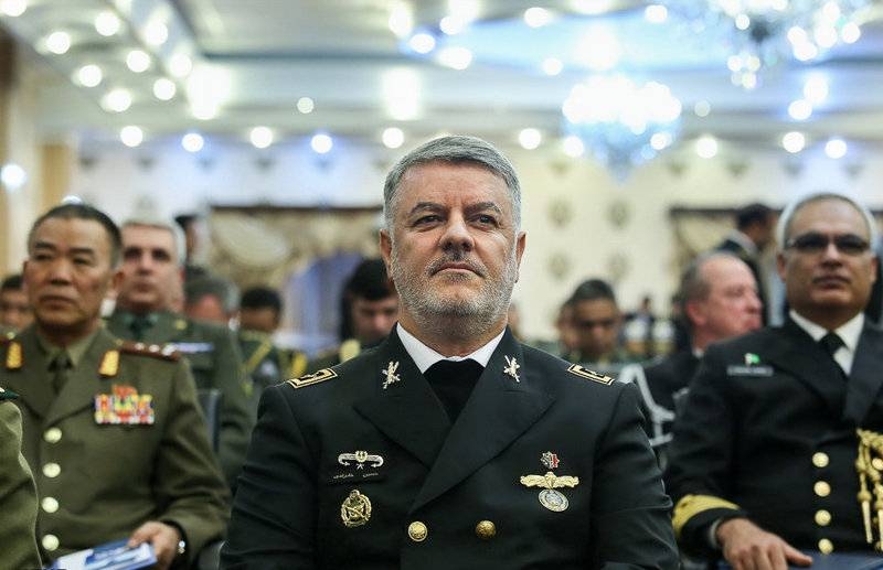Commander of the Naval Forces of Iran arrived in St. Petersburg