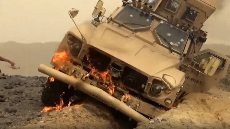 Armored Oshkosh M-ATV could not withstand machine-gun fire Huthis