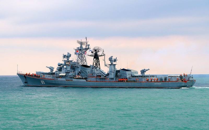 ВМСУ обвинили сторожевик "Сметливый" Black Sea Fleet in entering the closed area