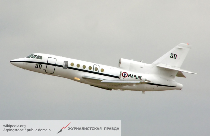 Russian Ministry of Health took the plane Falcon 7X