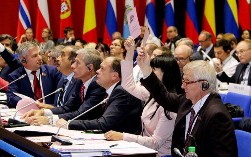 OSCE Parliamentary Assembly voted in favor of the anti-Russian resolution on Crimea