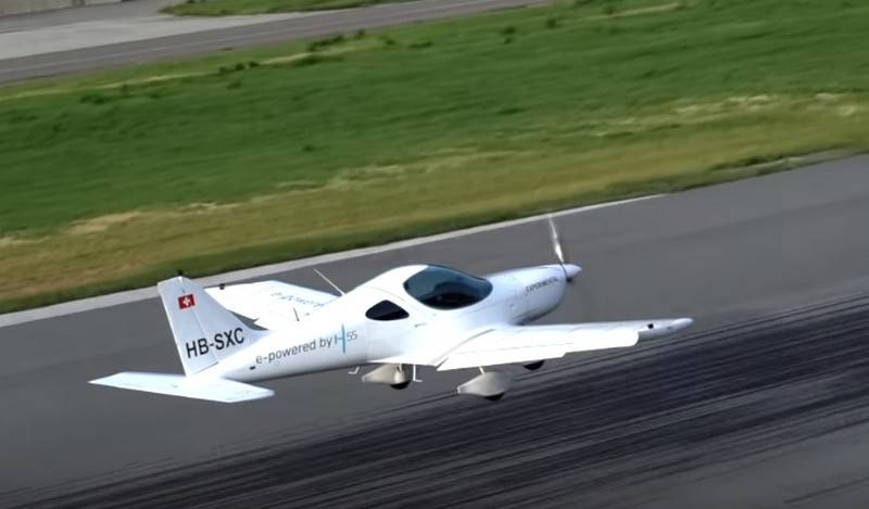 In Switzerland we experienced an all-electric aircraft