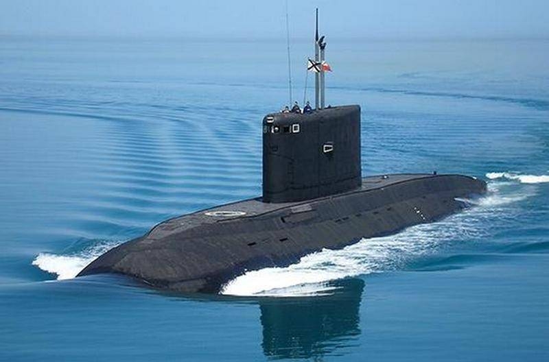 Подводная лодка "Новороссийск" ЧФ закончила доковый ремонт