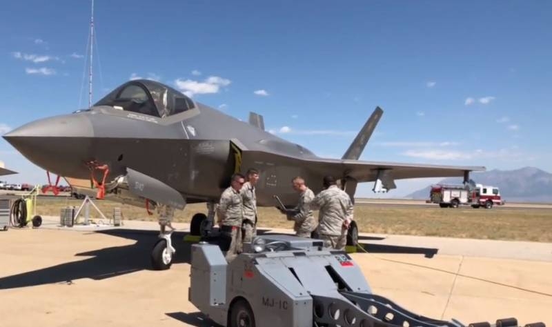 In the United States informed about the reasons for the use of taxiway for take-off and landing F-35 in Utah
