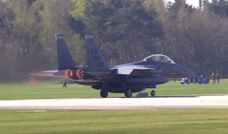 На Ближний Восток переброшены F-15 ВВС США с РЛС "Глаз Дракона"