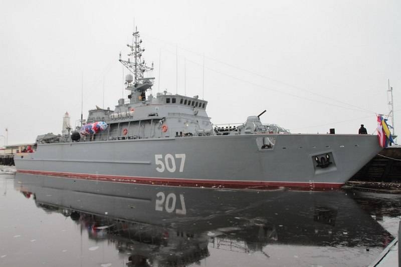minesweepers project 12700 "Александрит" receive new unmanned boats