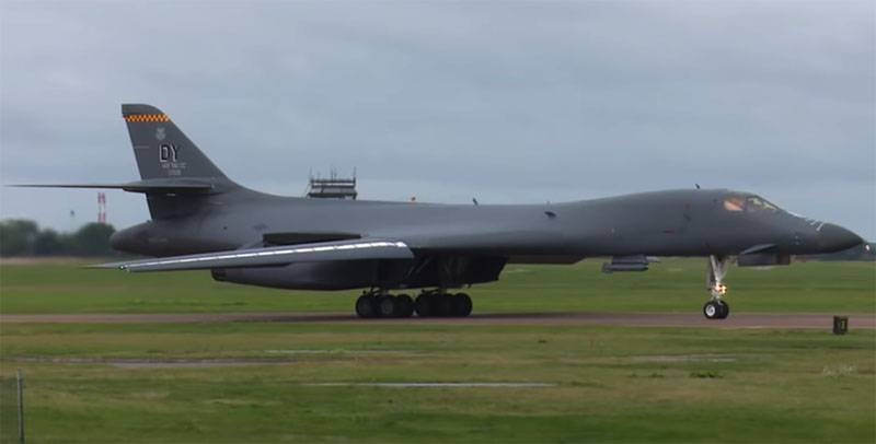 US Air Force commission: In the battle the condition of the six B-1 Lancer from 61