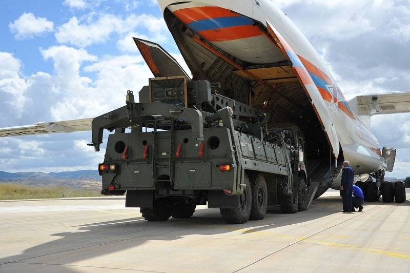 Turkey landed fourth plane with elements of S-400