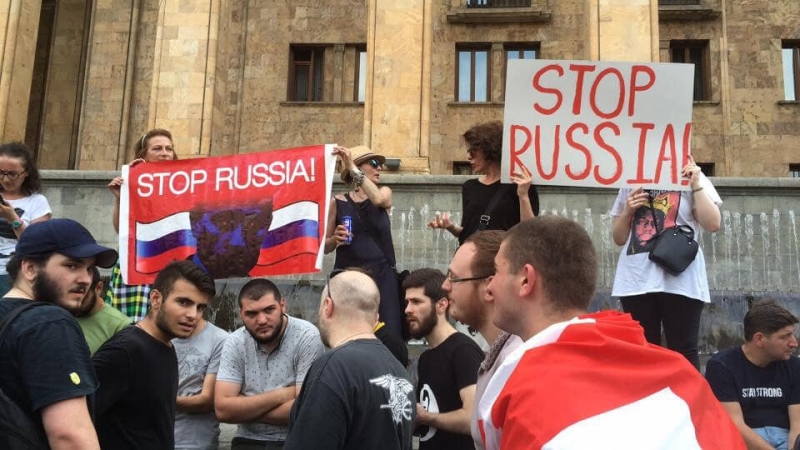 «Russophobia in Georgia financed from Moscow»