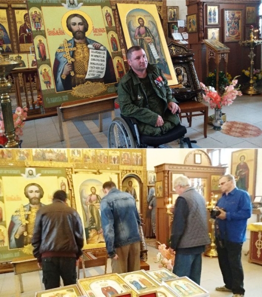 From Russia - with love: DNI delivered in unique icons Mstera and Bryansk masters (picture story)