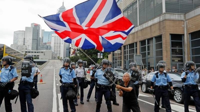 Riots in Hong Kong. whether China will use the army and that will make the West
