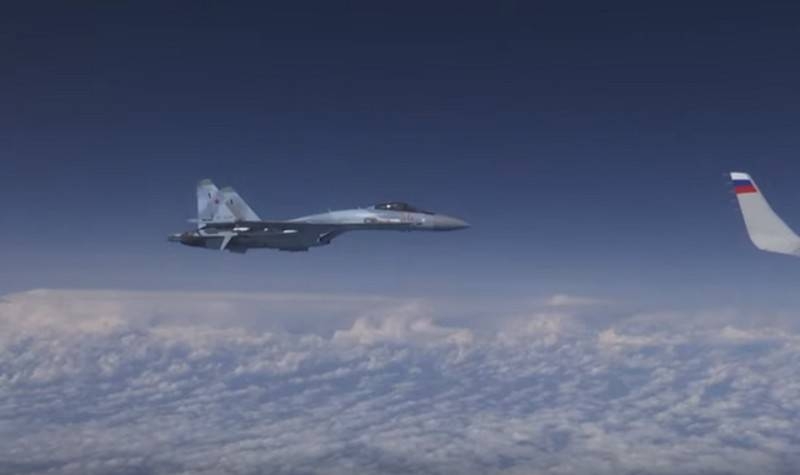 NATO accused Su-27 of "unsafe maneuver"" in respect of an F-18 alliance