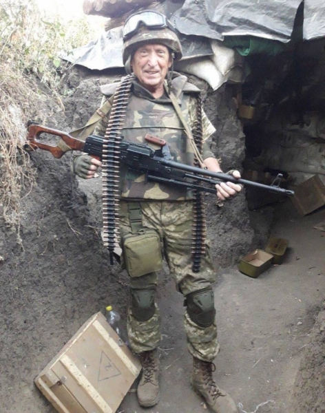 Ukrainian media reported on 77-year-old son UPA militants, fighting on the Donbas