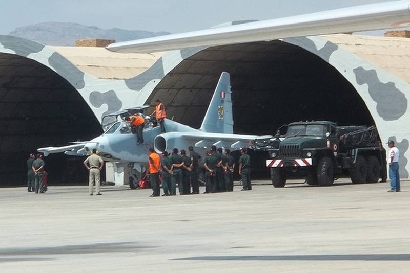 Peru Air Force received three Su-25, Russia modernized