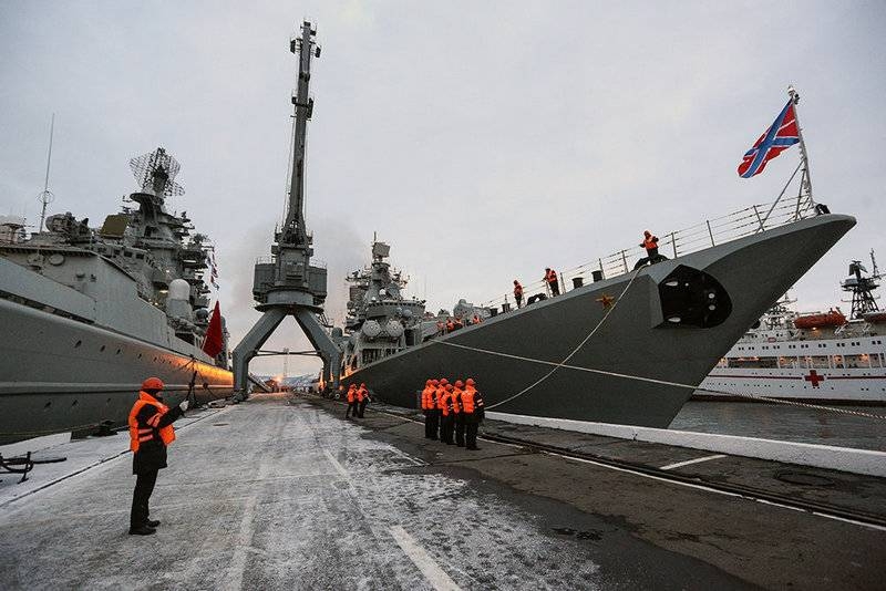 The Northern Fleet will receive the status of a separate military-administrative unit