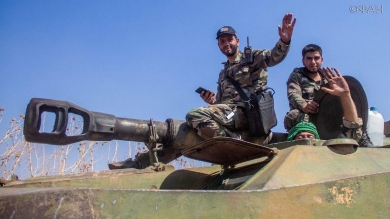 The Syrian army has found the secret to strengthen fighters in Idlib province