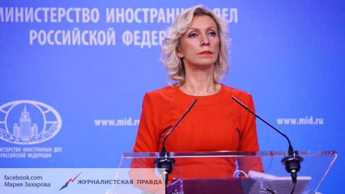 Захарова жестко ответила на угрозы Омеляна поднять флаг над Владивостоком