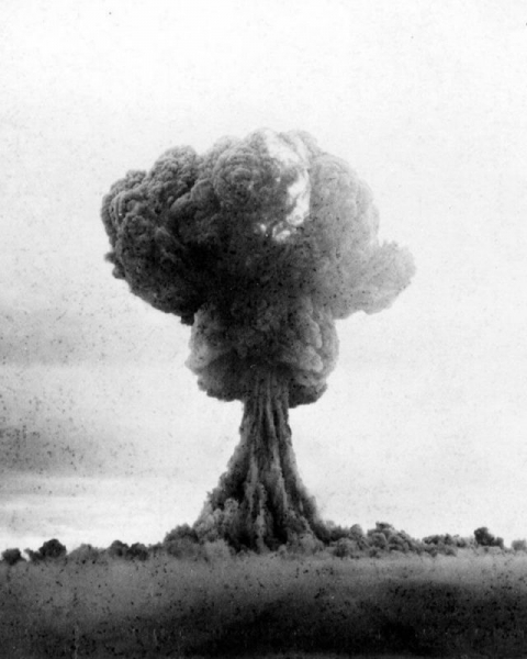 La primera prueba de la bomba atómica soviética 